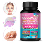 Collagen Peptide Supplement, Anti-Aging, Youthful Glow, Skin Elasticity, Strong Joints, Healthy Hair Growth, Healthy Nails