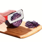 1pc, Cabbage Kitchen Knife, Cabbage Hand Chopper, Metal Sauerkraut Knife, Double Slice Planer, Vegetable Knife, Slice Knife