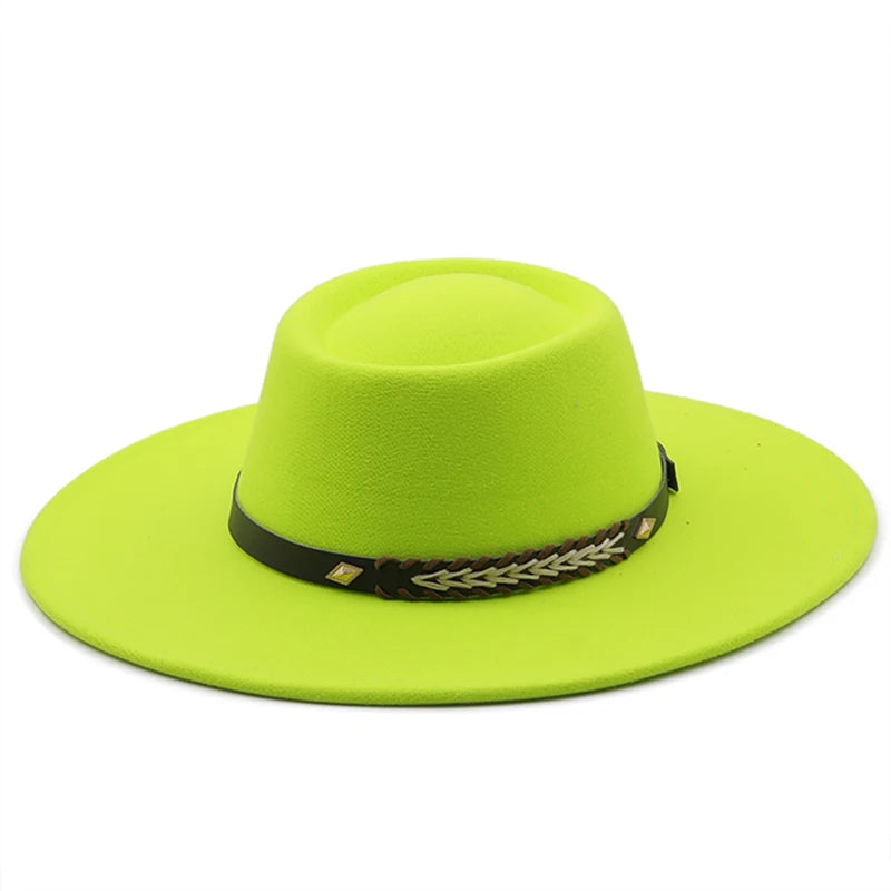 men's hats hats for women british cup hat Caps Women's cowboy luxury elegant country Panama fedora jazz chapéu cowgirl domo hat