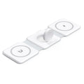 3-In-1 Foldable Magnetic Wireless Charger | Portable And Travel-Friendly | Compatible with Iphone 12-15 Series, Airpods 2/3/Pro