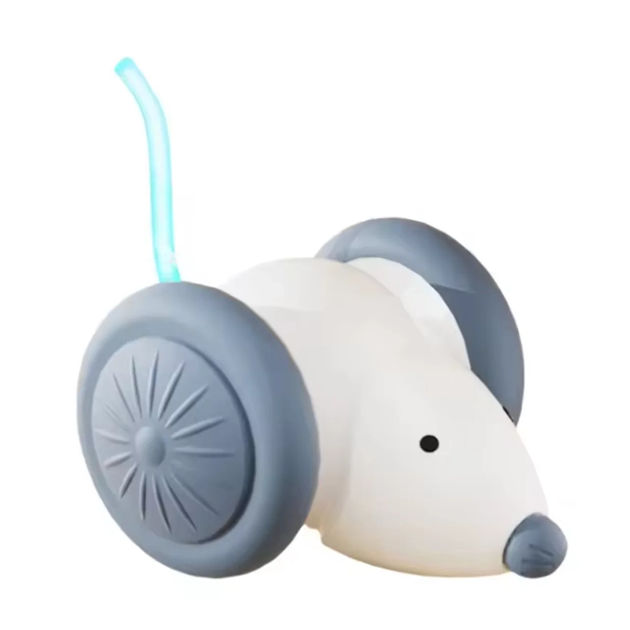 Interactive Cat Toy Electric Mouse Car Automatic Teaser kitten Pet Toys Rechargeable Intelligent Obstacle Avoidance Cat Car Toy