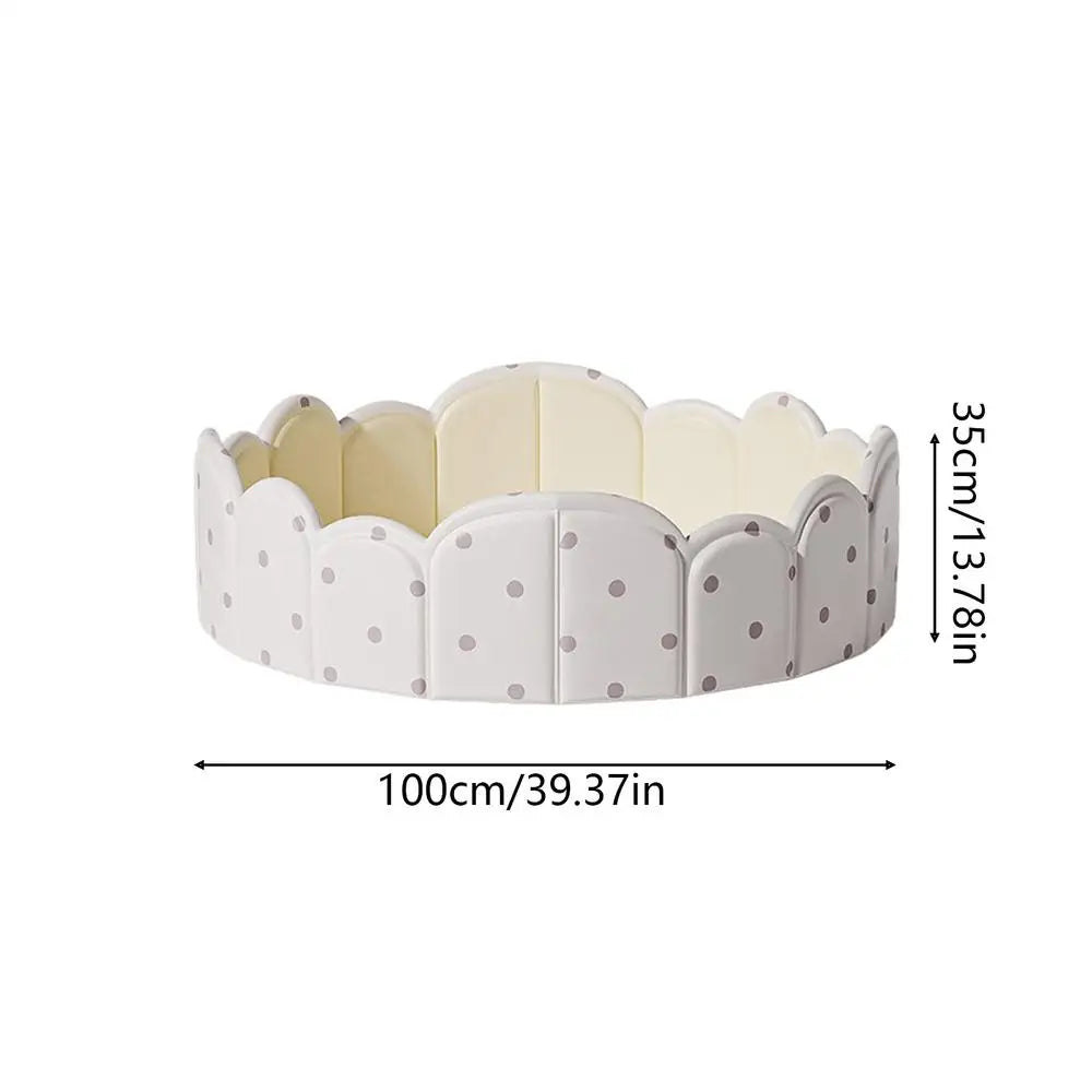 Foldable Pet Pool Non Inflatable Portable Bathtub Puppy Pool for Kids Pet Indoor Outdoor Play Backyard Beach Park Summer Travel