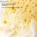 Ultra Soft Bath Sponge With Non-Slip Cotton Strap Rich Foaming Body Scrubber Multi-use Shower Exfoliating Body Cleansing Tool{S}