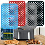 Oven Nonstick Kitchen Silicone Liners Reusable For Ninja DZ201 Foodi Air Fryer Mat For Ninja Foodi DZ201