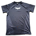 2026 Men Running Sports T-shirt Training Quick Dry Tight Short Sleeves Shirt Bat Pattern Short Sleeve Fitness Tee  men Clothing