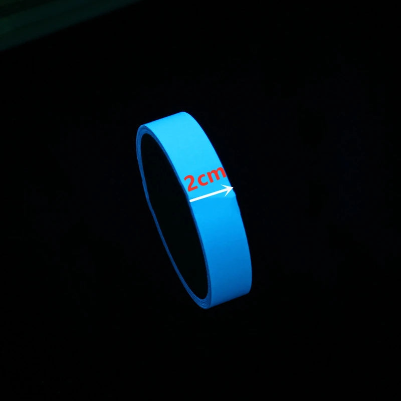 Self-adhesive Luminous Tape Glow Emergency Logo In The Dark Safety Stage Stickers Home Decor Party Supplies Decorative