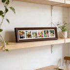 3-inch Frame With 6 Frames Rectangular Photo Frame Home Decoration Ornament Five Individual Picture Slots Anniversary Gift