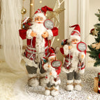 60cm Large Santa Claus Merry Christmas Decorations for Home Happy New Year 2023 Santa Claus Doll Window Decorations Home gift