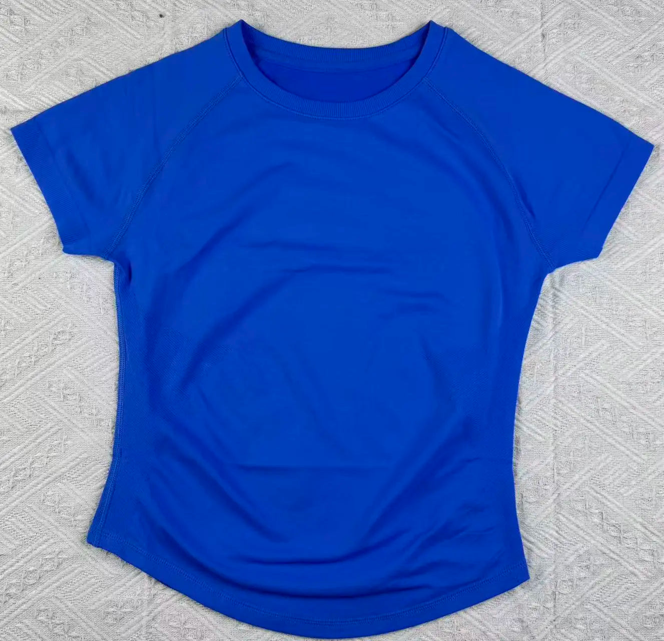 summer new T-shirt long pants two-piece set round neck short sleeved tight pants, yoga fitness tight pants, running sports set