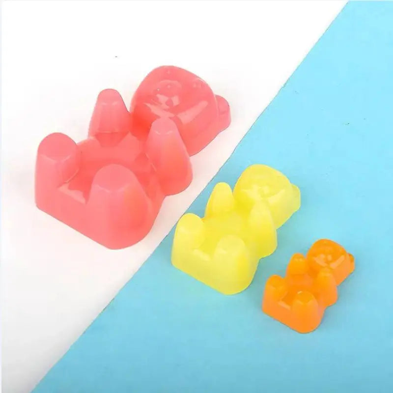 Gummy Bear Candy Silicone Mold Cake Chocolate Fondant Resin Pendant Jewelry DIY