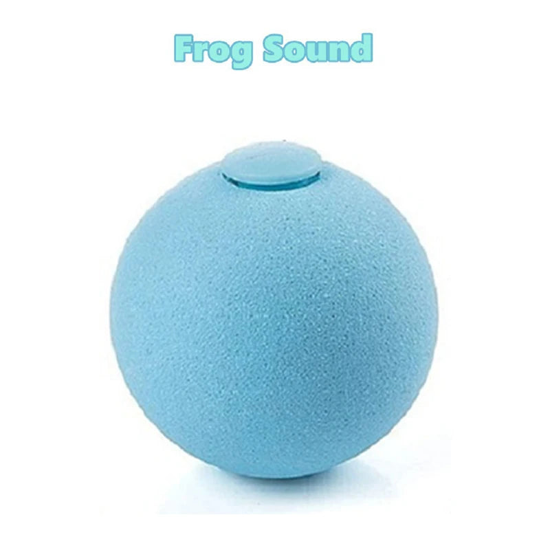 Intelligent interaction Cat Toys Smart Touch Sound Toy interactive Squeak Toy Ball Catnip Training Pet Toy Analog Call Pet