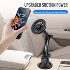 Car Cup Phone Holder Magnetic Phone Mount Super Strong Suction for Stable 360° Rotatable Mobile Support For Car