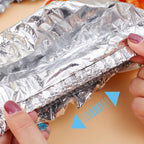 Aluminum Foil Film Food Cover Elastic Disposable Food Grade Covers Fresh-keep Lid Fruit Vegetable Insulation Storage Saran Wrap
