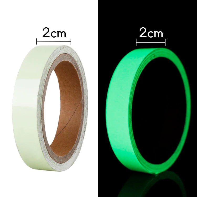 Luminous Tape 5 Meters Self-adhesive Glow Emergency Logo In The Dark Safety Stage Stickers Home Decor Party Supplies Decorative