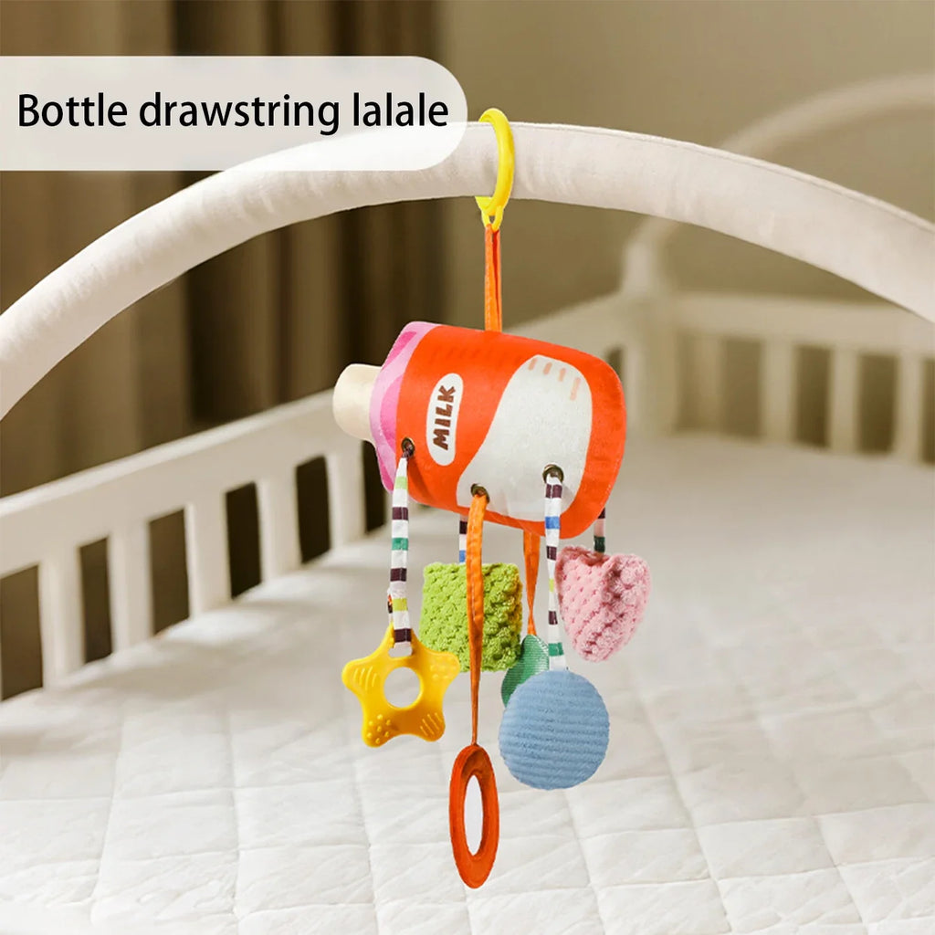 Newborn 0-12 Months Baby Plush Stroller Toys Baby Rattles Mobiles Cartoon Animal Hanging Bell Educational Baby Toys Speelgoed