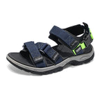 Summer Men's Sandals Trendy Casual Outdoor Sport Shoes for Holidays Beach Breathable Wear-Resistant Hiking & Walking Sandals