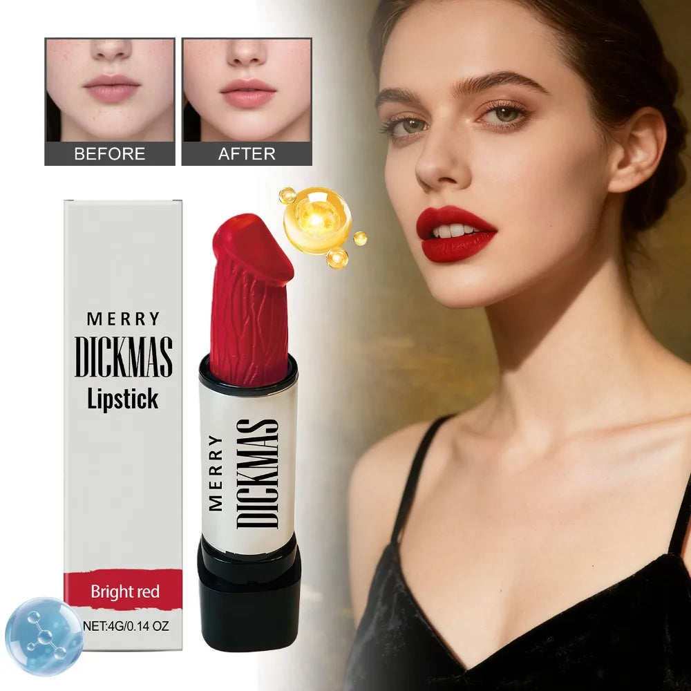 Secret Party Christmas Lipstick Long Lasting Matte Shimmer Silky Smooth Velvet Lipstick High Rendering Women Makeup Cosmetic