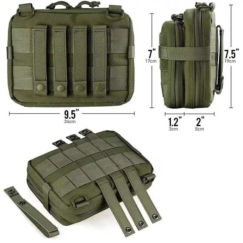 Men's Tactical Bag Outdoor Travel Functional Tool Bag Gym Travel Collection Tool Bags Large Capacity Men's Military Bags