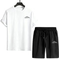 Mens Tracksuit Print Casual Training Clothing Outdoor Fitness Sports Jogging Streetwear 2026 Single Piece T-shirt Shorts Summer