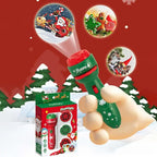 Christmas Handheld Flashlight Projection Lamp Early Education Toys Image Recognition, Cognition, Fun cartoon Projector Gifts Kid