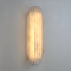 Natural Marble Wall Lamp for Villa Living Room Bedroom Bedside Corridor Stair Spanish Alabaster Decor Lighting Designer Light