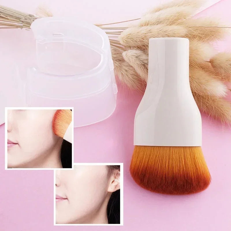 High Quality Cosmetics Beauty Tools, 1 Pcs Short Handle Foundation Makeup Brushes for Liquid BB Cream and Blusher Powder