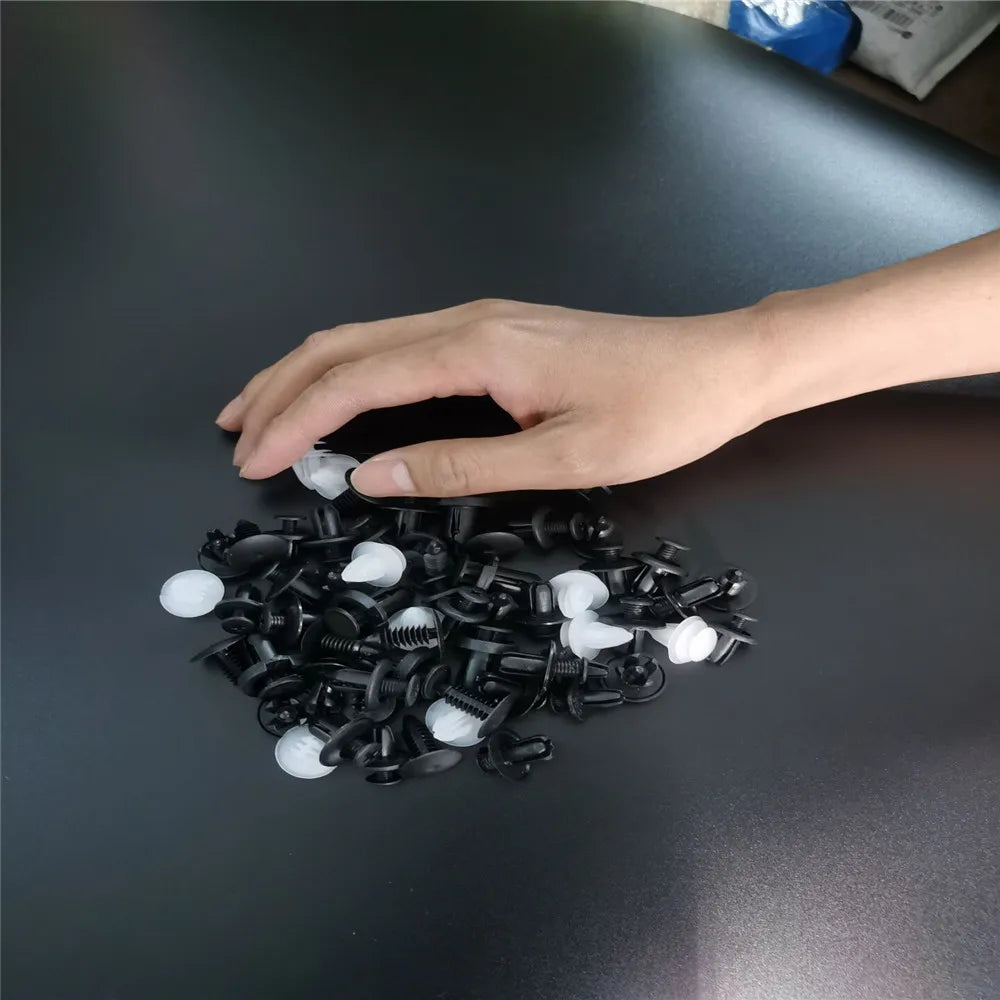 100pcs Auto Fastener Clip Mixed for Opel Vauxhall Astra K Corsa E