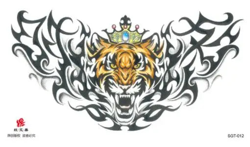 Disposable Tattoo Sticker, Fake Tattoo for Woman, Waterproof Body Art Tattoo for Couples Letter Lotus Flower Temporary Tattoo