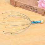 Body Head Massage Device Relaxation Octopus Scalp Massager Instrument Scratcher Relieves Tension Health Care Tools Random