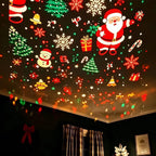 New Christmas Light Projector Easy To Connect USB Powered Christmas Night Light Includes 6 or More Festival Modes