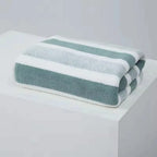 1 Pc Striped Face Towel Thickened Absorbent Soft Face Towel For Home Thick And Durable For Daily Household Use New
