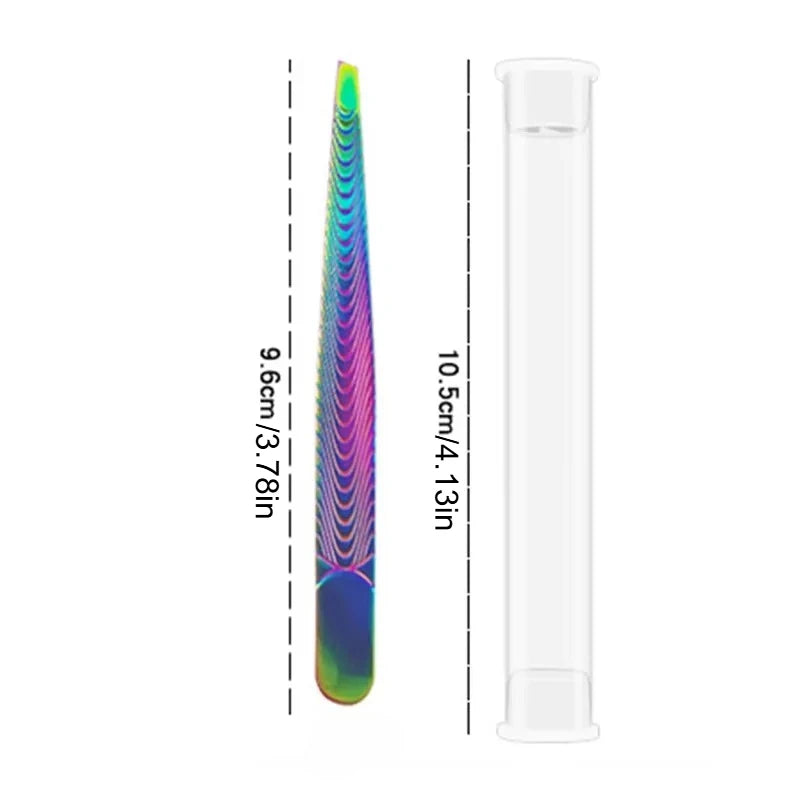 Professional tweezers are specially used in beauty salons to pick up eyebrows, face, eyelashes, hair removal and makeup tools