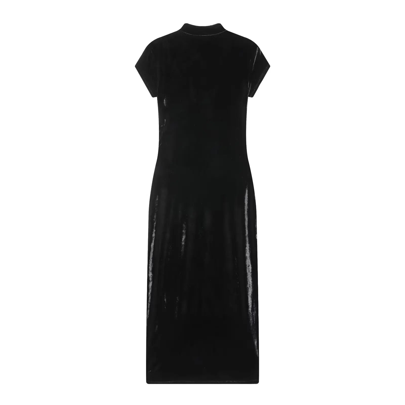 Women's Dress 2026 Autumn New Chinese Style Cheongsam Long Dresses For Women Chic Fashion Velvet Slim Elegant Dress ﻿