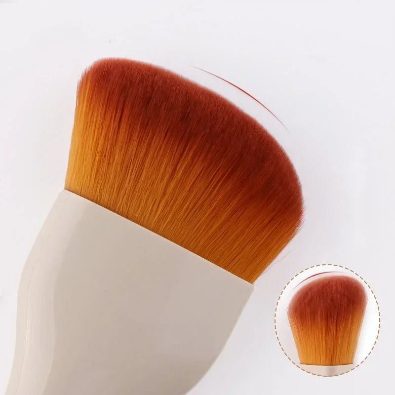 High Quality Cosmetics Beauty Tools, 1 Pcs Short Handle Foundation Makeup Brushes for Liquid BB Cream and Blusher Powder