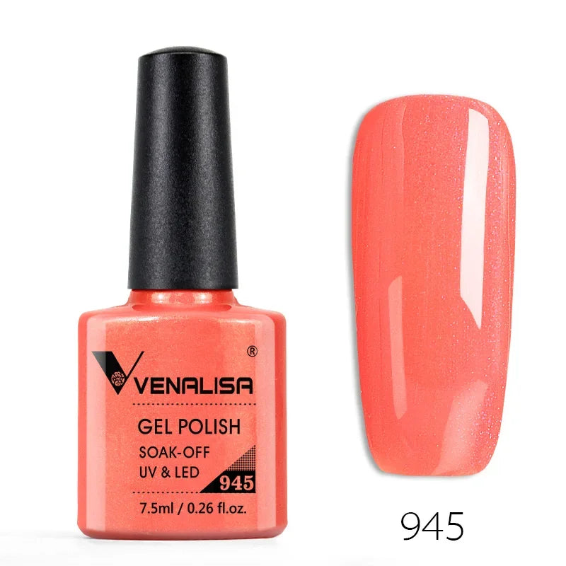 Venalisa Neon Gel Polish Varnishes Hybrid Nails For Manicure 7.5ml Semi Permanent Soak off Enamel Gel Polish UV Nail Gel Polish