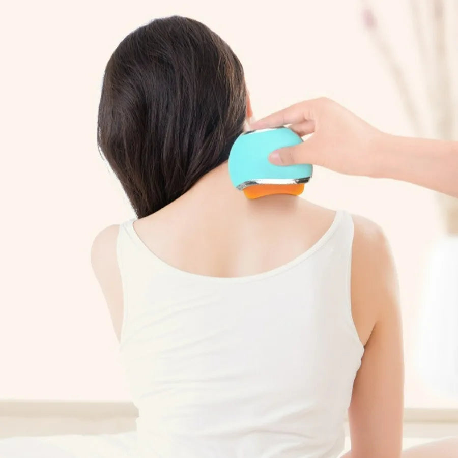 Resin Gua Sha Massage Tool for Body & Muscles, Lightweight & Durable Body Massager for Neck, Shoulders & Back, Handheld Massage