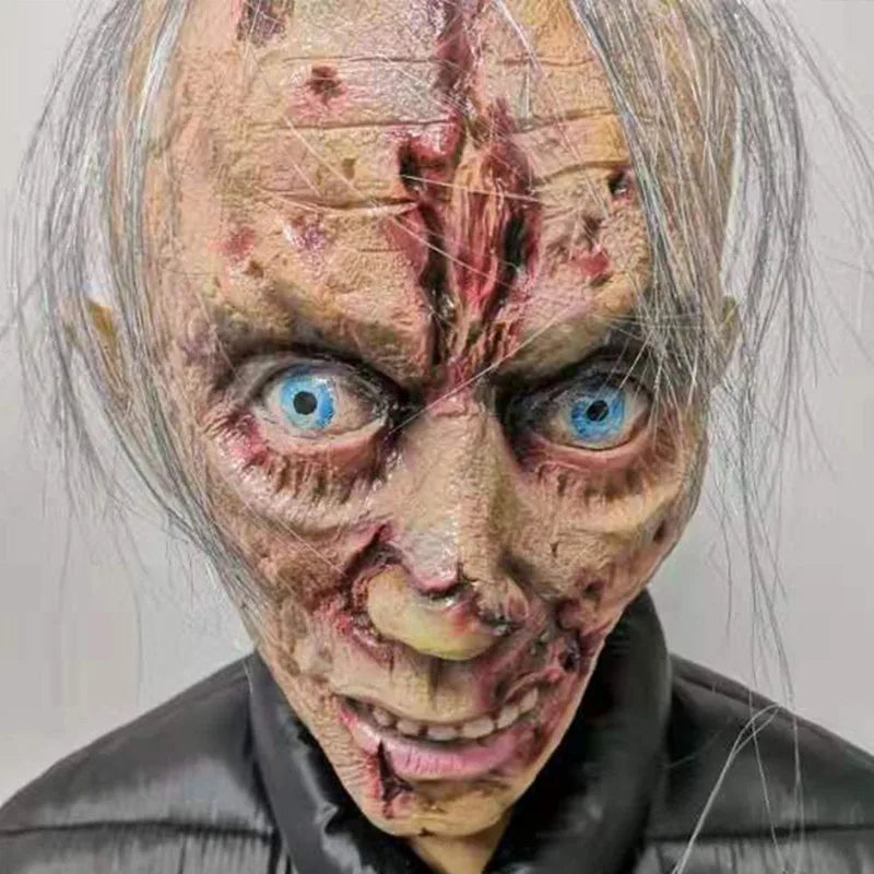 Halloween Horror Mask Zombie Masks Party Cosplay Bloody Disgusting Rot Face Scary Masque Masquerade Mascara Terror Masker Latex