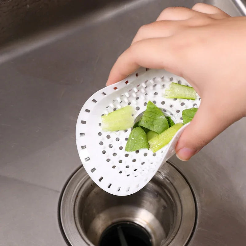 Kitchen Sink Filter Household Shower Floor Filter Silicone Drain Strainer  Sink Strainers Hair Catcher for Bathroom Accessories