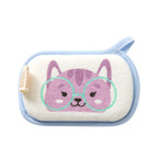 Cute Print Kids Baby Shower Bath Sponge Rub Cartoon Elephant Body Wash Towel Infant Toddle Newborn Bath Brushes Soft Rub