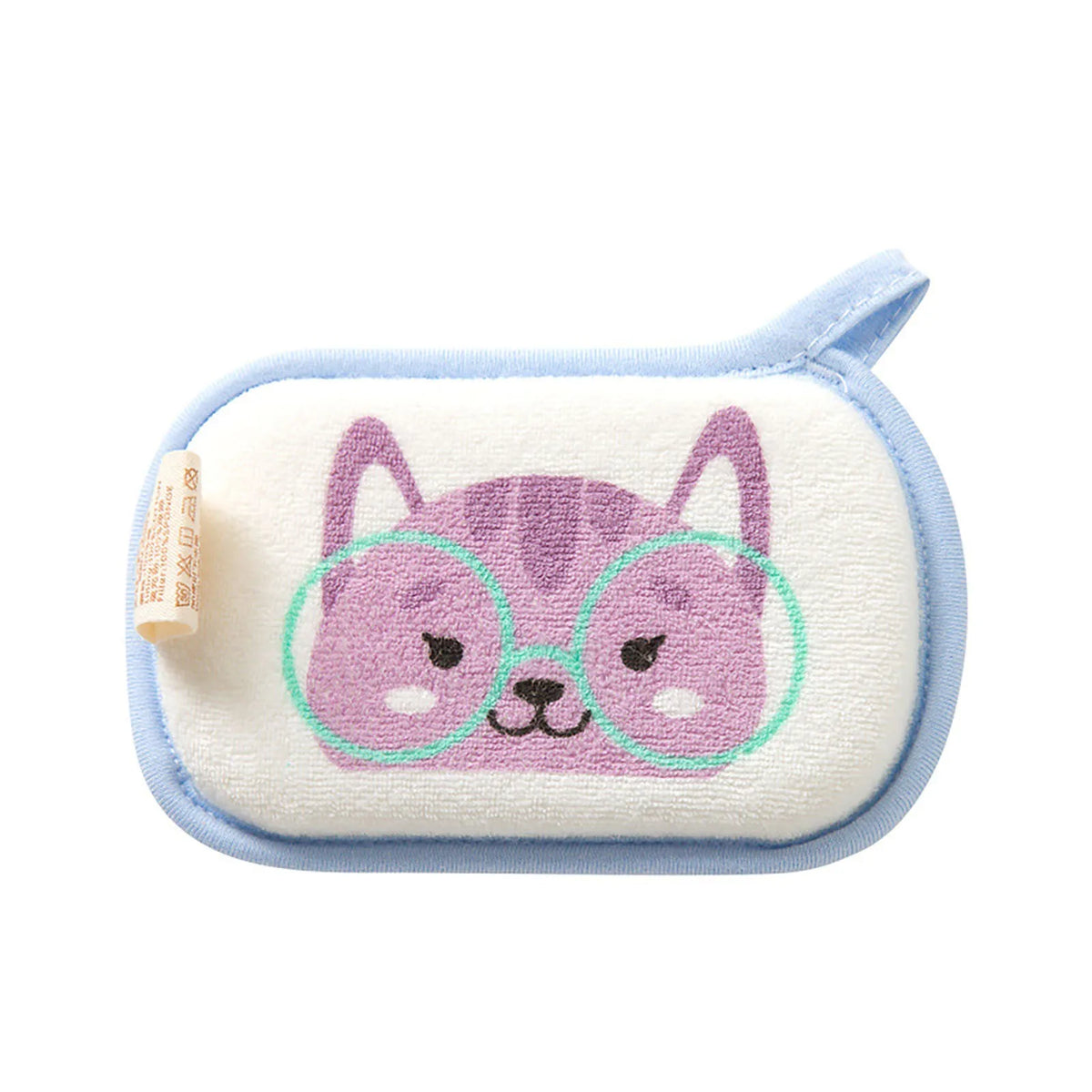 Cute Print Kids Baby Shower Bath Sponge Rub Cartoon Elephant Body Wash Towel Infant Toddle Newborn Bath Brushes Soft Rub