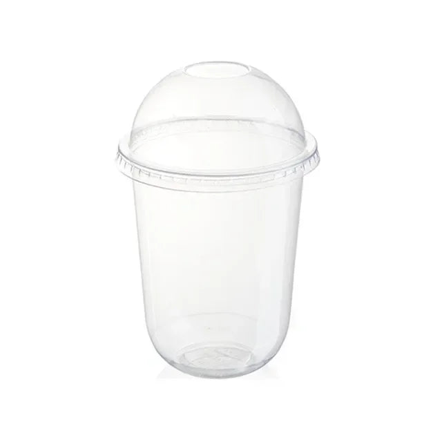 50pcs Pudding Cups Wiht Lids Plastic Boxes Ice-Cream Mousse Dessert Picnic Party Packing Dessert Cups with Lid
