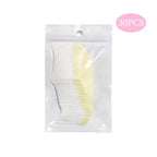 30/40Pcs Disposable Cotton Eyelash Patch Lash Pads Eye Sticker Soft Remover Paper Eyelash Extension Supplies Makeup Tools