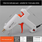 Hot Melt Glue Gun with Switch .suit Glue Stick Mini Indusrial Adhesive Hot Gun Electric Heat Temperature Gun Repair Tool