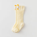 Summer Baby Socks Outdoor Anti-mosquito Newborn Infant Mesh Knee High Socks Cute Animal Cotton Breathable Kids Long Socks