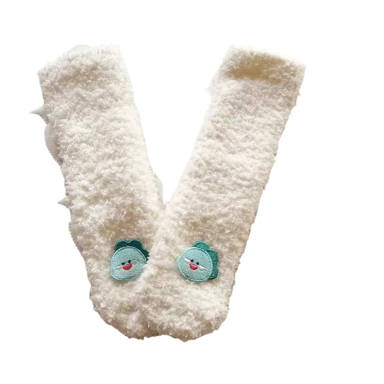 Winter Newborn Baby Long Warm Thicken Socks Baby Foot Warmer Infant Kids Solid Color Floor Socks Children's Sleeping Sock