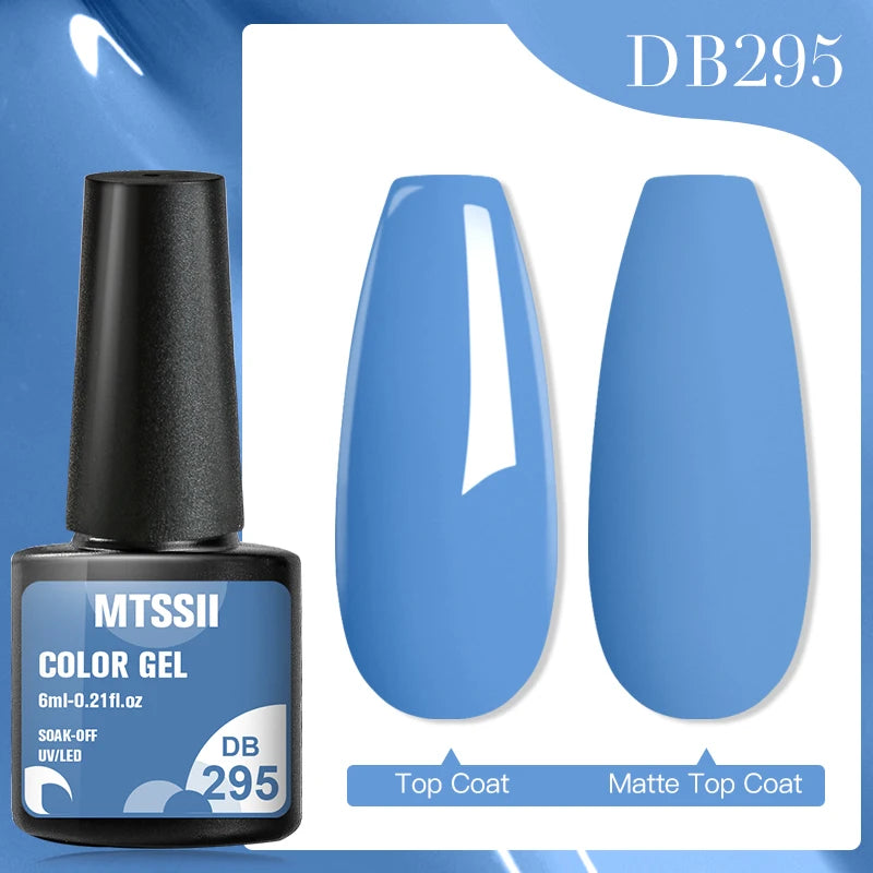 Mtssii 7ML Colorful Reflective Gel Nail Polish Glitter Sparkling Flash Glitter Gel Polish Semi Permanent Varnish Soak Off Nails
