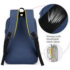 large capacity multifunctional backpack for commuting, business travel, student computer bag-ll, Simple and stylish backpack
