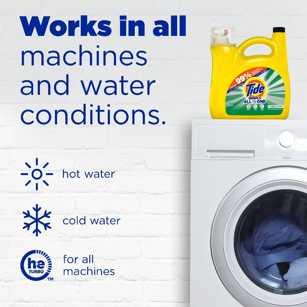 Large-capacity household Liquid Laundry Detergent for Fresh Daybreak Scent High Efficiency for Multiple Loads