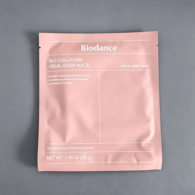 Biodance Bio-Collagen Anti-Wrinkle Hydrating Mask Deeply Hydrates Nourishes Moisturizes And Locks In Water Skincare Products