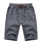 2024 New Men's Shorts Summer Breeches Cotton Casual Sweat Bermudas Men Black Homme Classic Brand Clothing Beach Shorts Male
